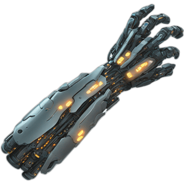 cybernetic arm emoji