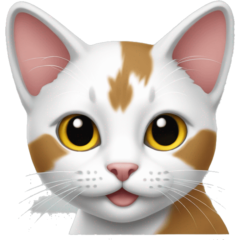 Cat tricolore  emoji