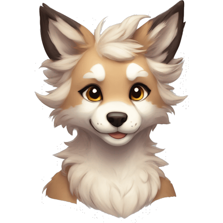 Cute furry by Falvie, griffsnuff, LiLaiRa emoji