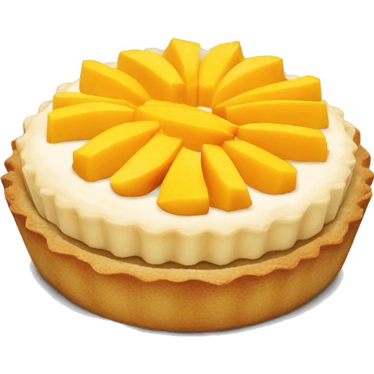 Mango tart emoji