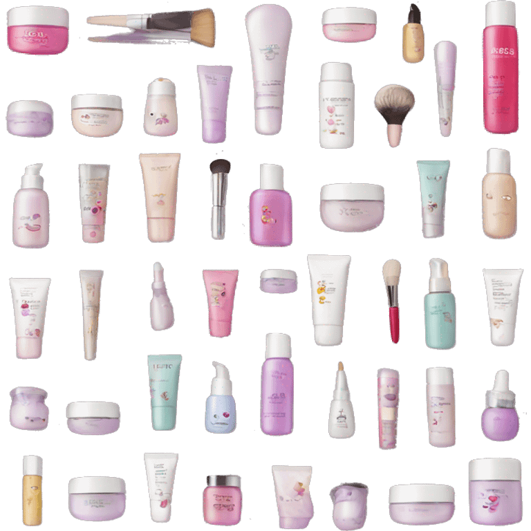 Cosmetics  products  emoji