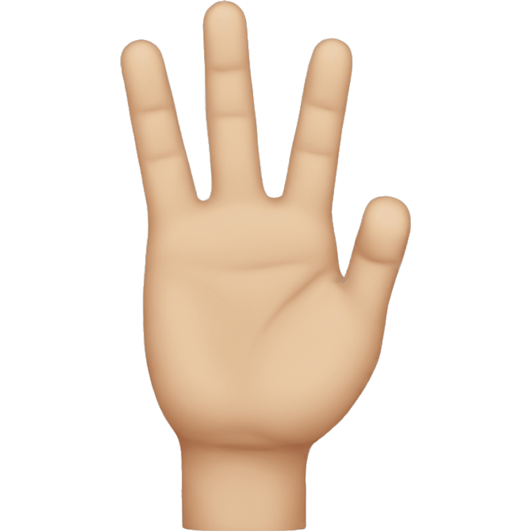 A finger emoji