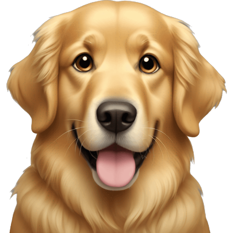 Golden retriever emoji