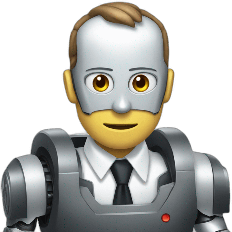 robot macron emoji