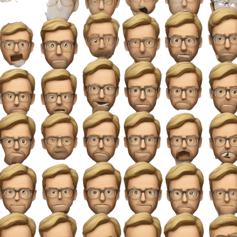 Klopp dizzy head emoji