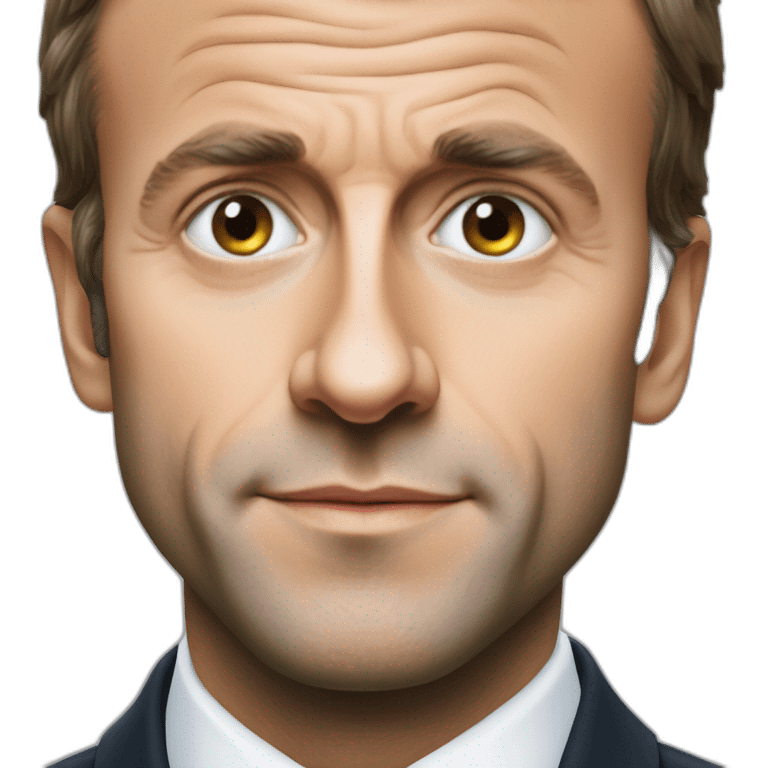 Emmanuel Macron emoji