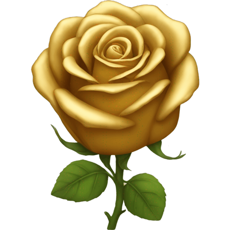 golden rose emoji