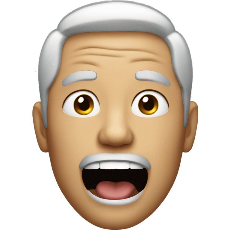 man with mouth open emoji