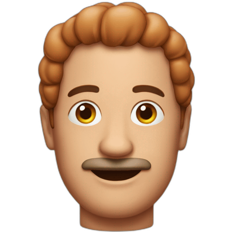 man made of sausage emoji