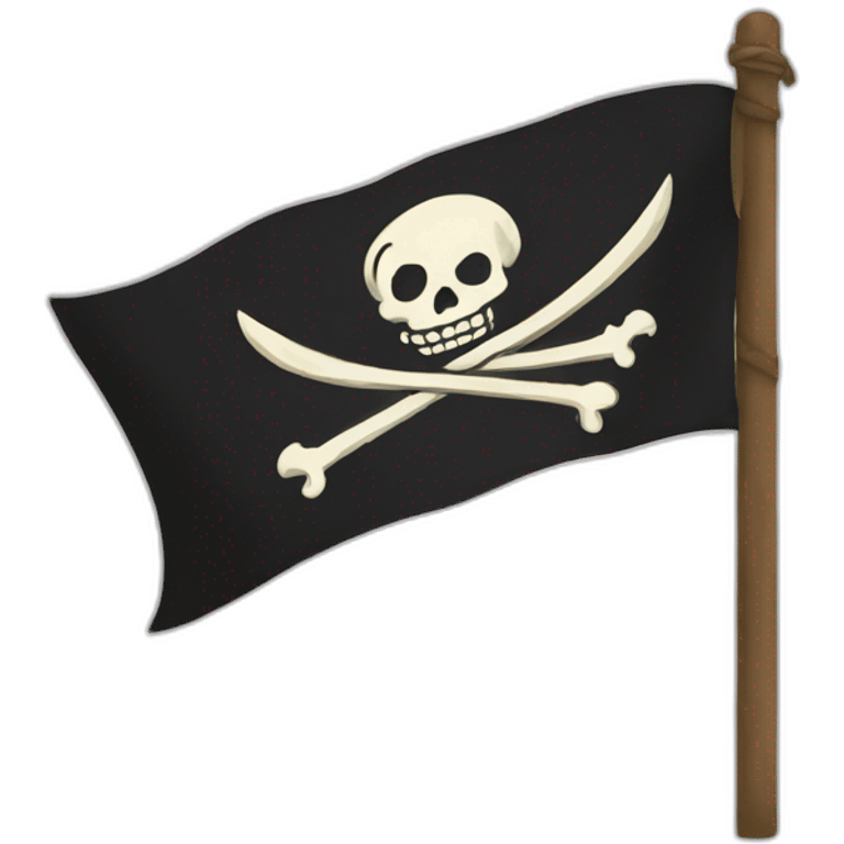 Pirate flag emoji