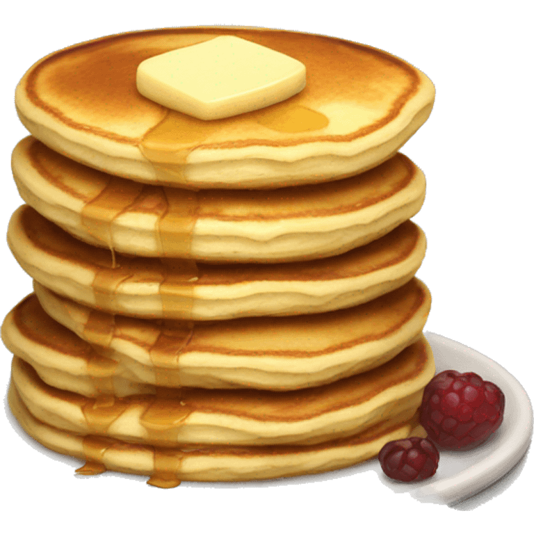 Fluffy pancake stack emoji