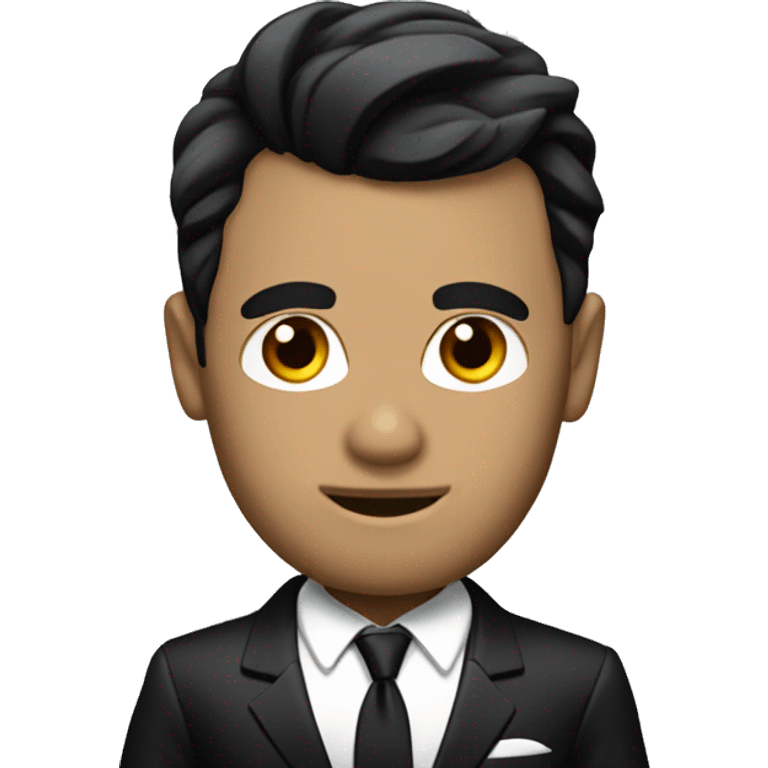 james bond 007 with black hair emoji