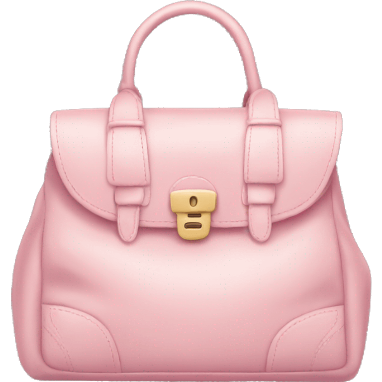 Light pink bag emoji