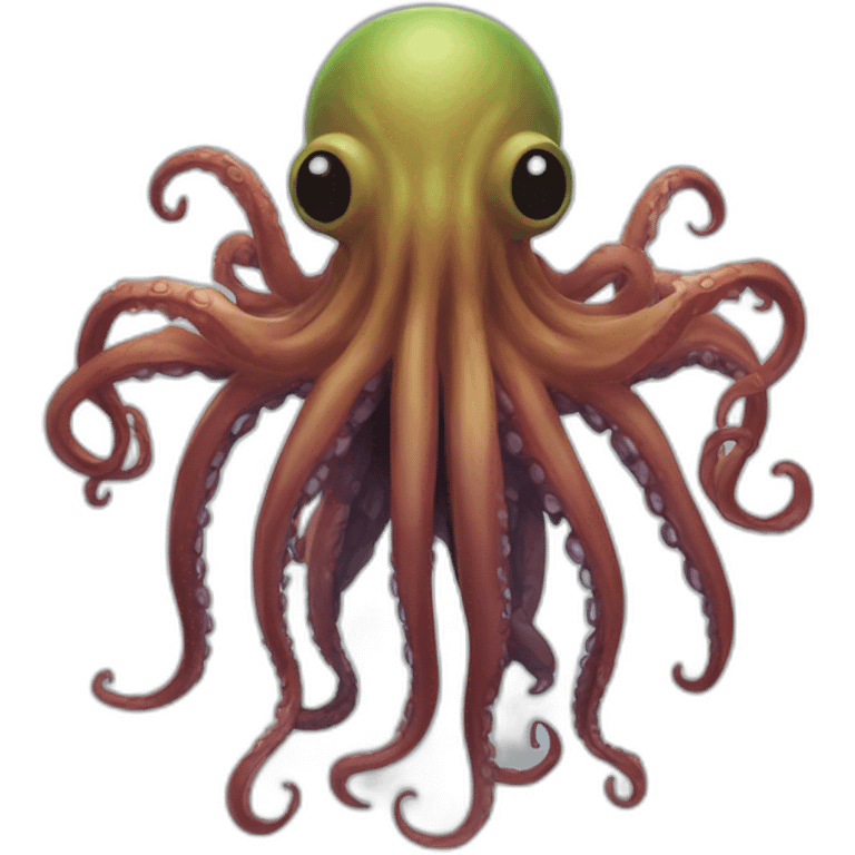 Multi-tentacled lovecraftian thing emoji