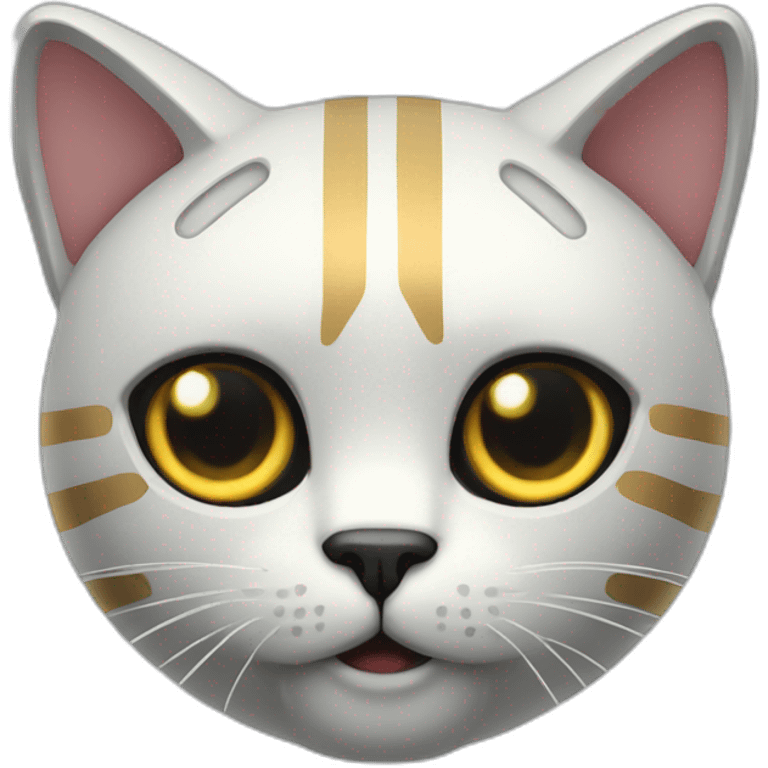 Robot cat emoji