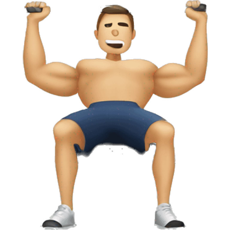 bench press emoji