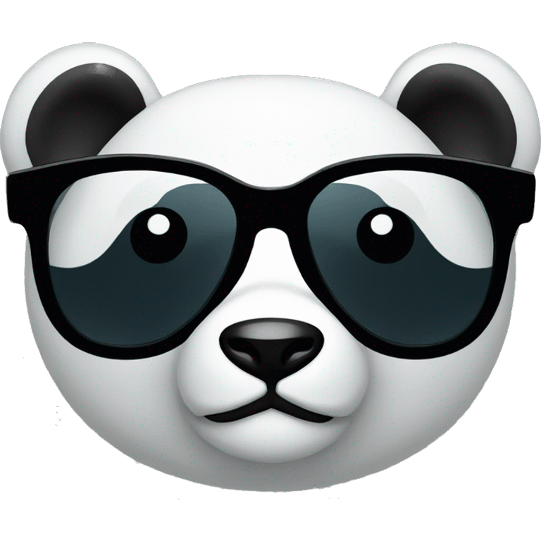 Panda sunglasses  emoji