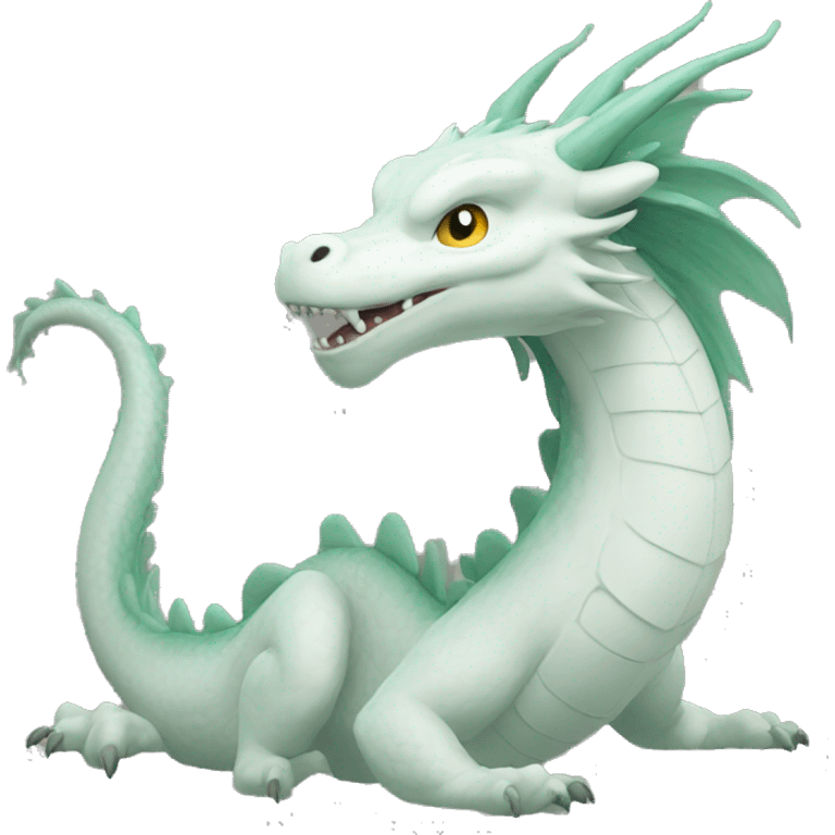 Haku dragon spirited away emoji