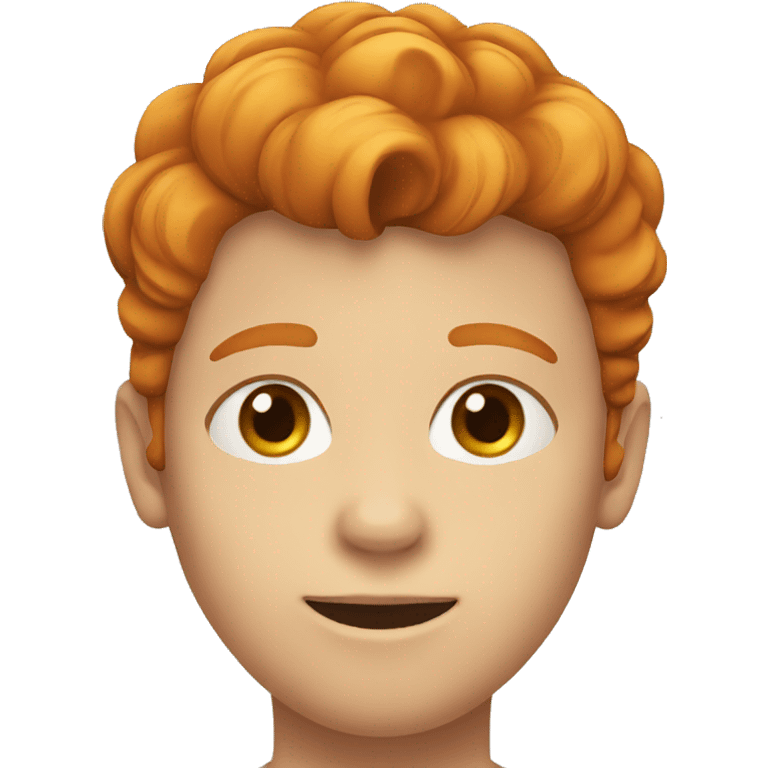 ginger boy face emoji