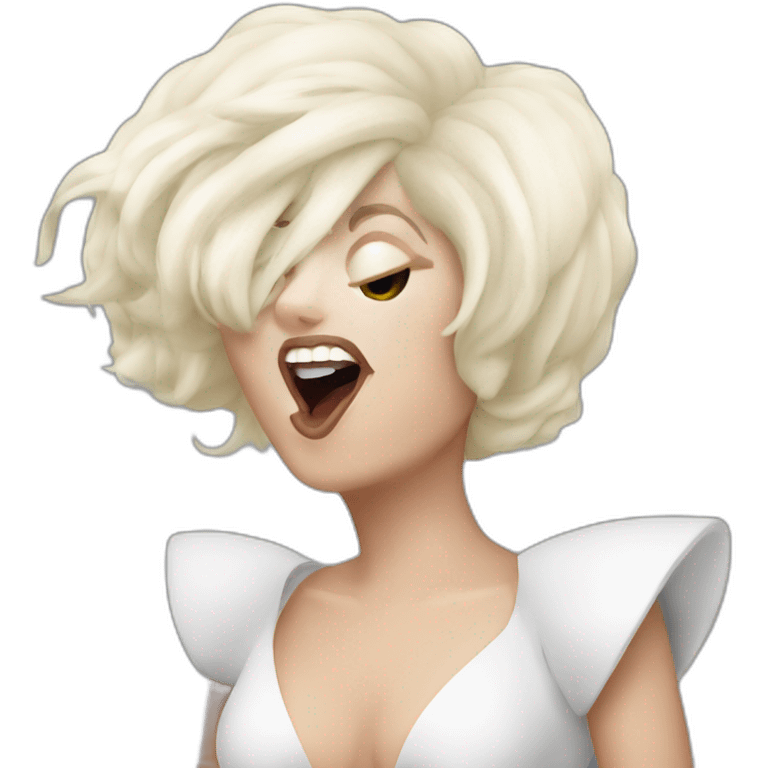 Lady gaga Monster ball emoji