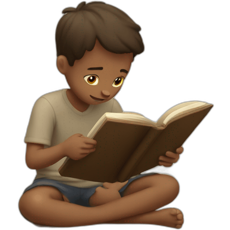 boy reading the bible\ emoji