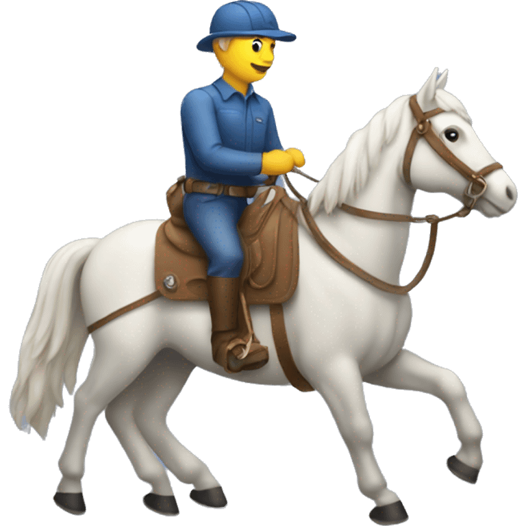 horseback mail delivery emoji