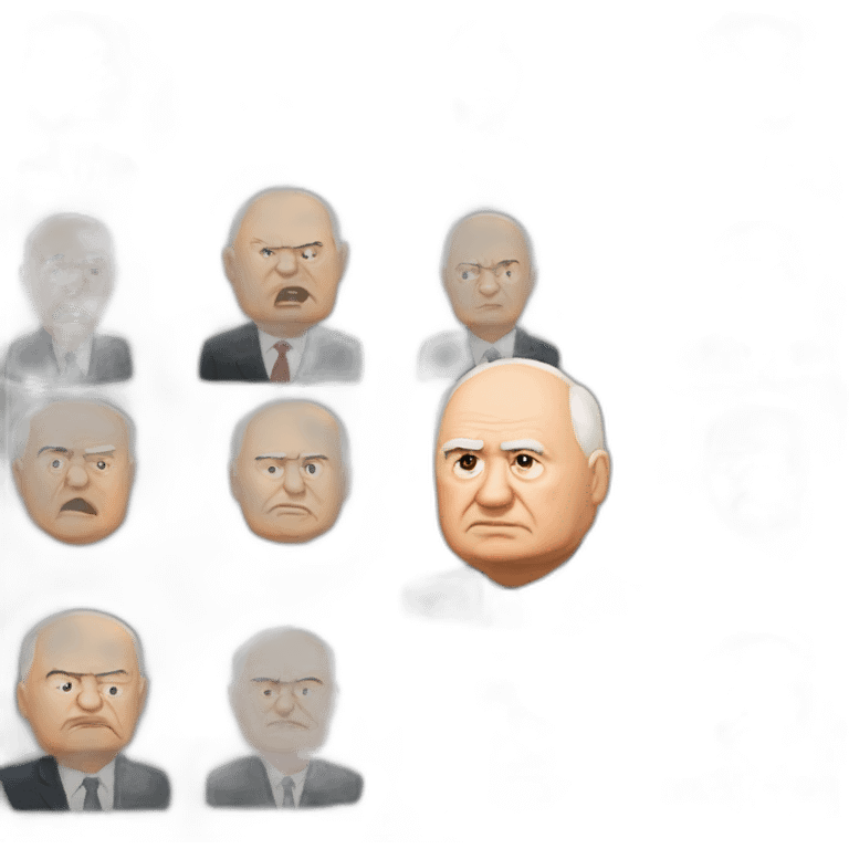  Michail Gorbachev is very angry emoji