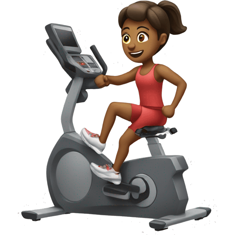 Cardio training emoji