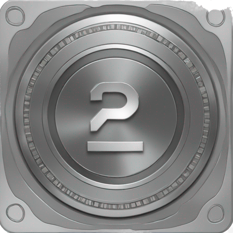 a coin with a graphics card emoji