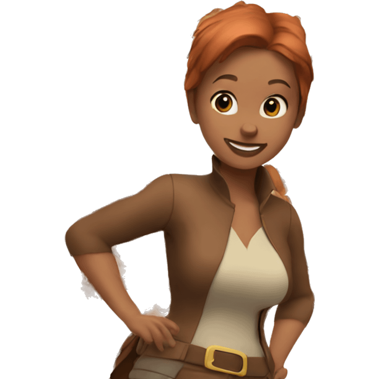 ai generated squirrel girl emoji