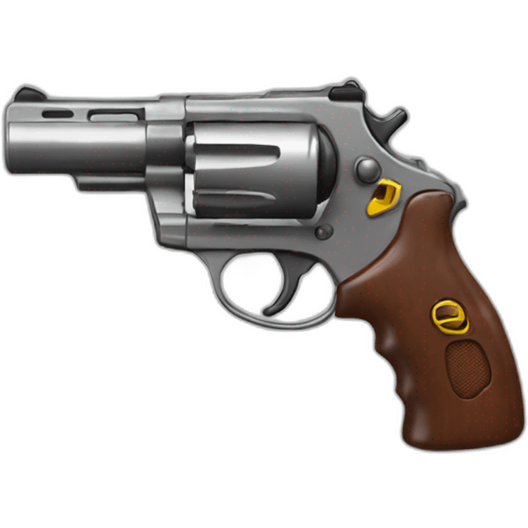 Realistic toygun emoji