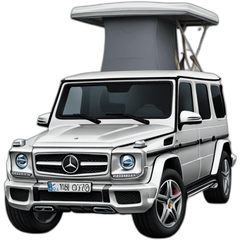 Mercedes class g emoji