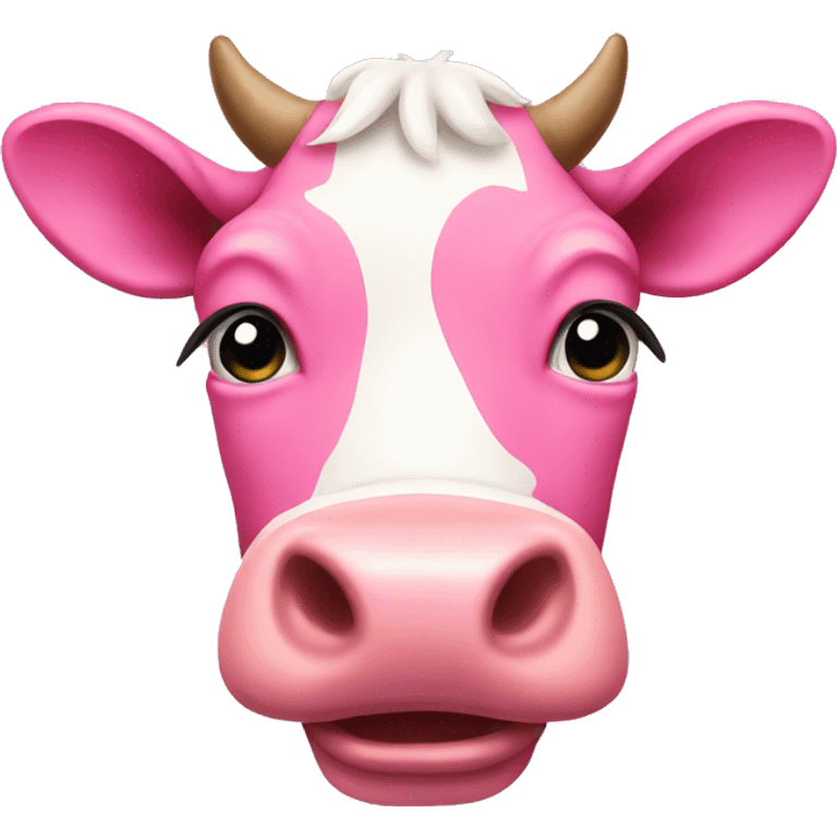 Pink Cow emoji