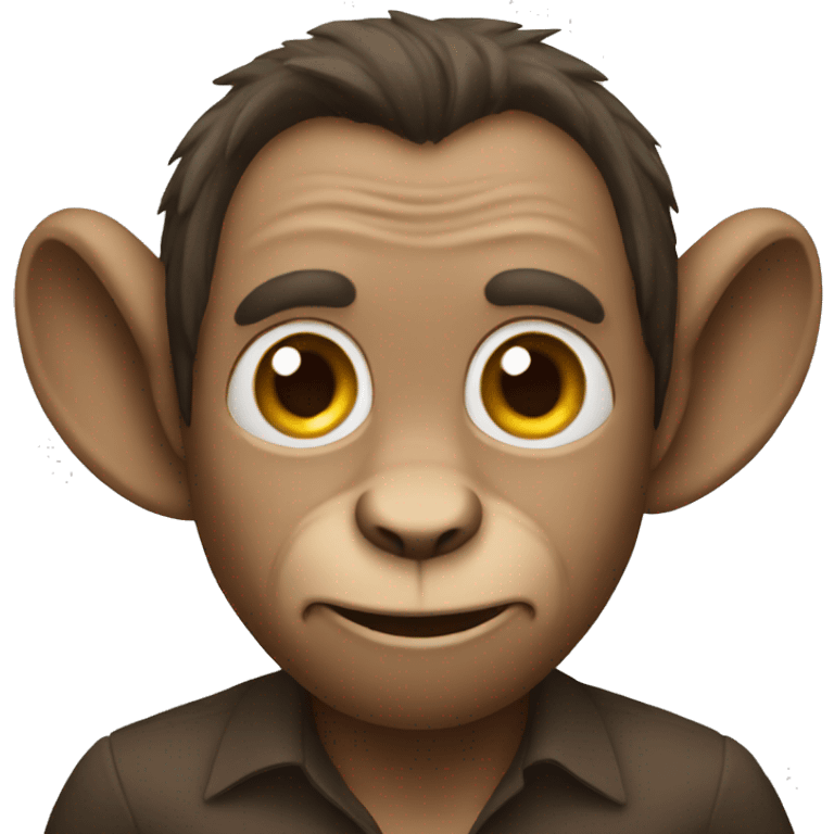 monkey-investor with big ears emoji