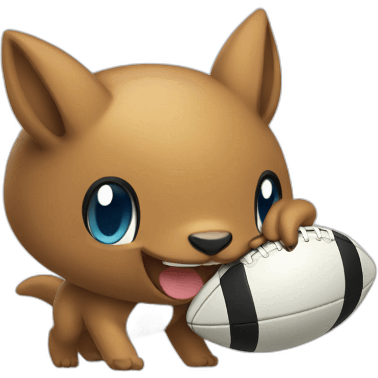 cute football pokemon emoji