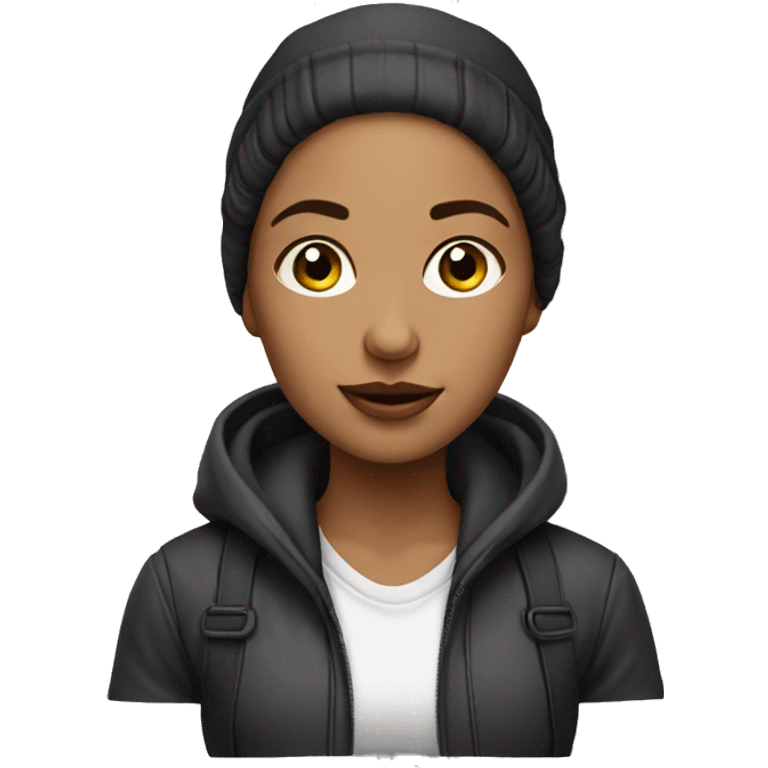 British chav girl emoji