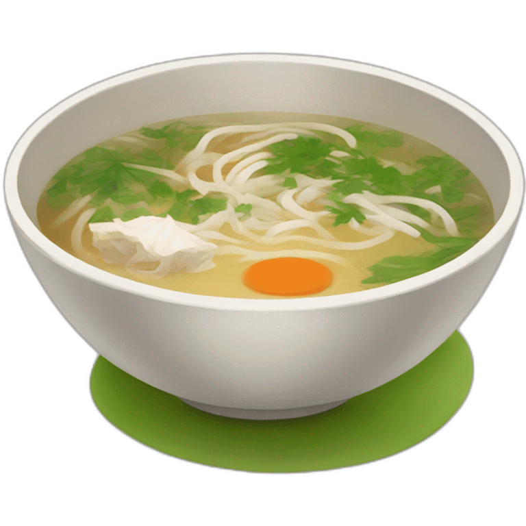 Pho soup emoji