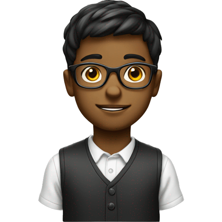 smart boy with glasses 1700 emoji