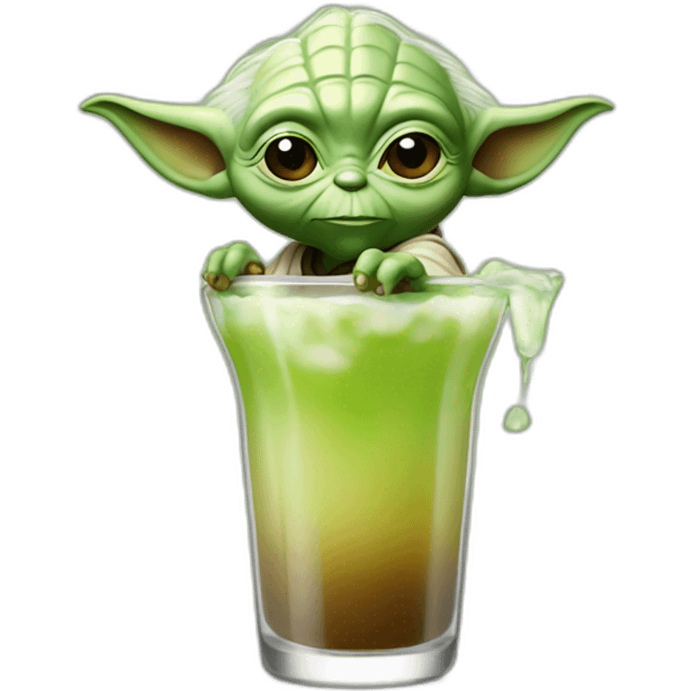 yoda drink emoji