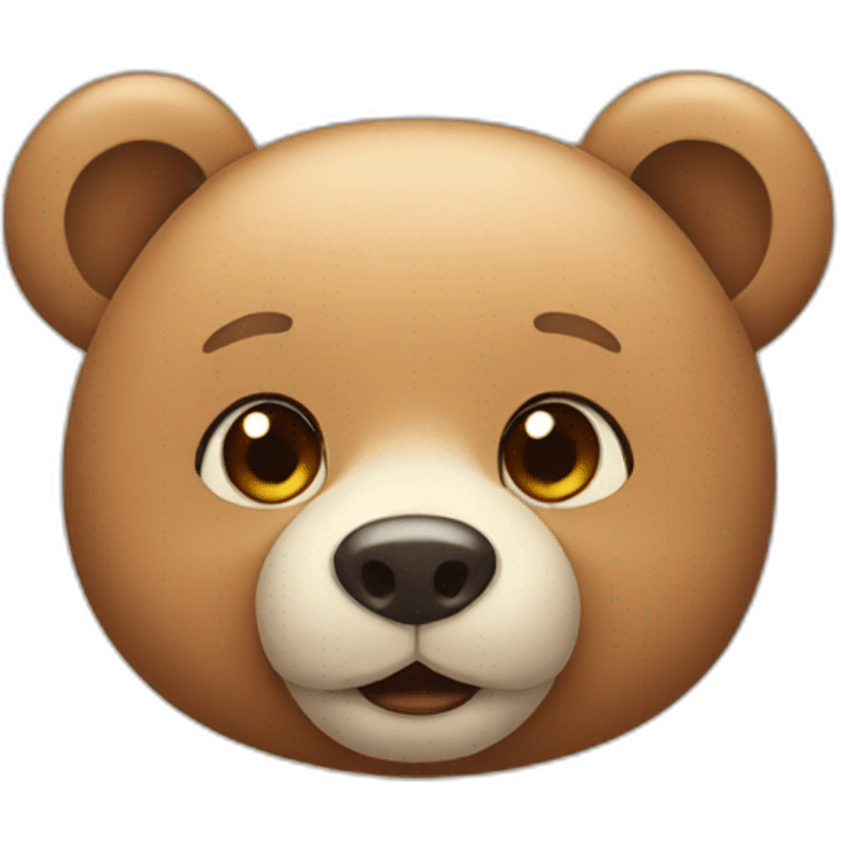 cute bear emoji