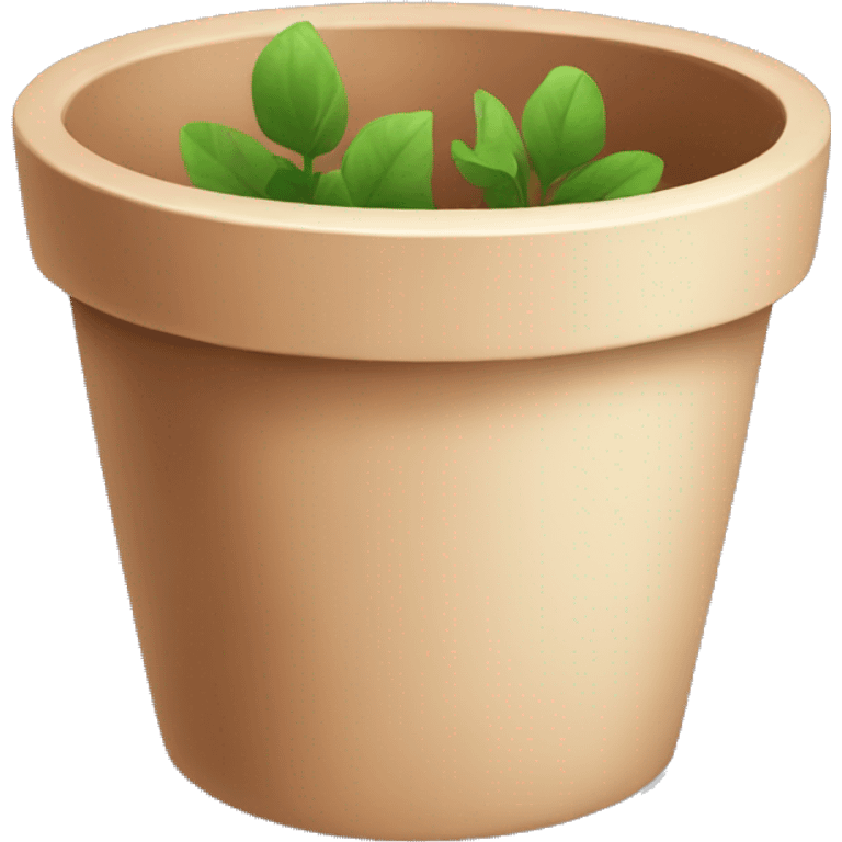 empty flower pot emoji