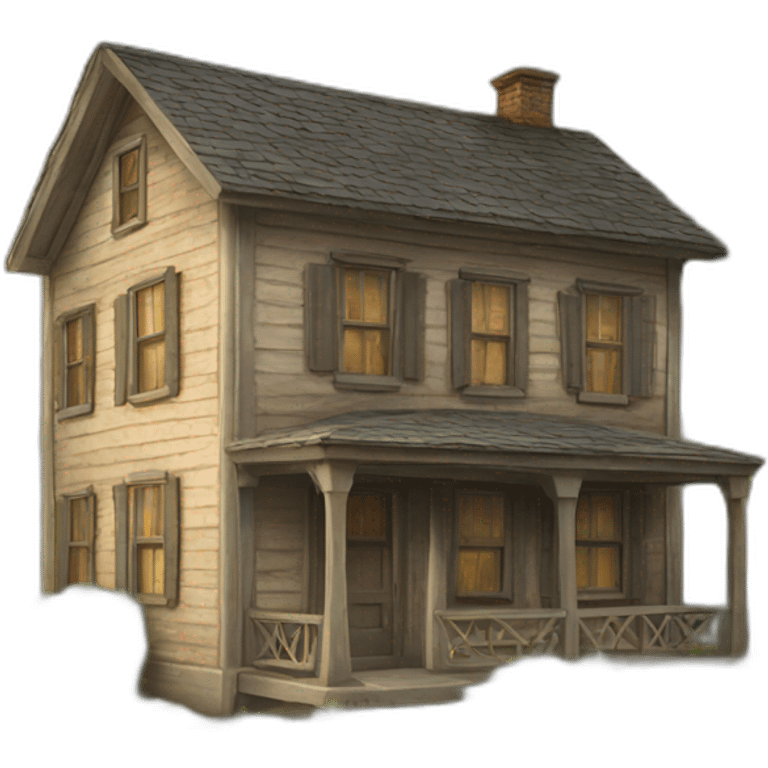 old house emoji