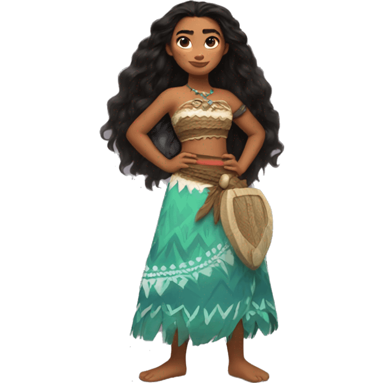 princess moana emoji