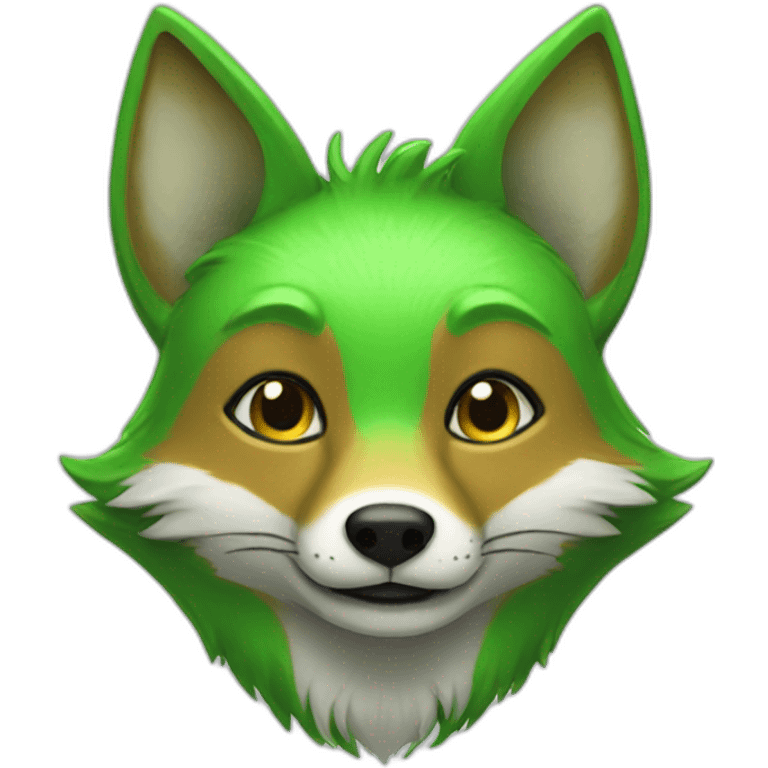 green fox emoji