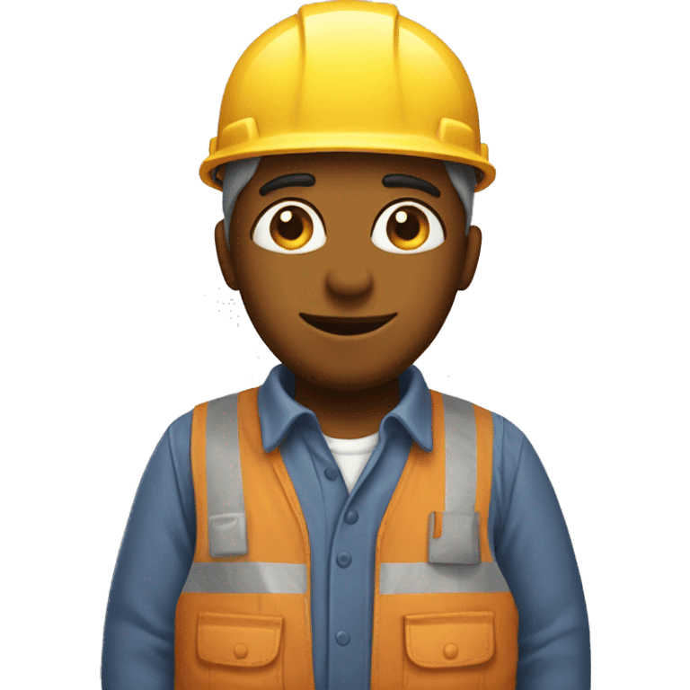 construction worker with a dino suit emoji