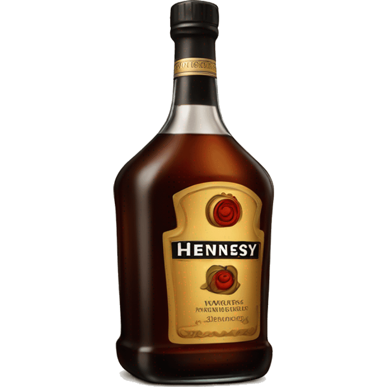 Bottle of Hennessy emoji