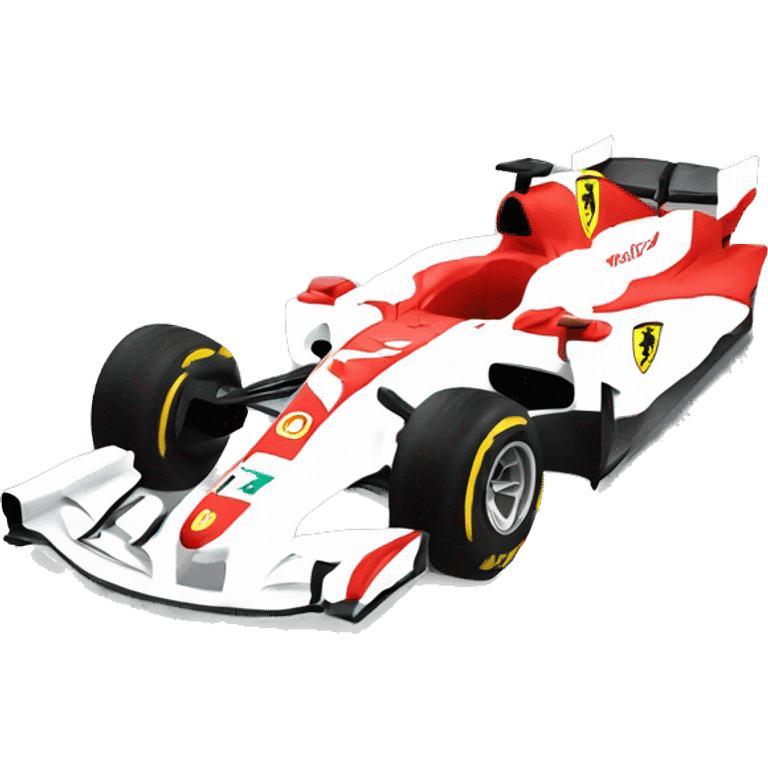 Ferrari formula 1 F2012 car
 emoji