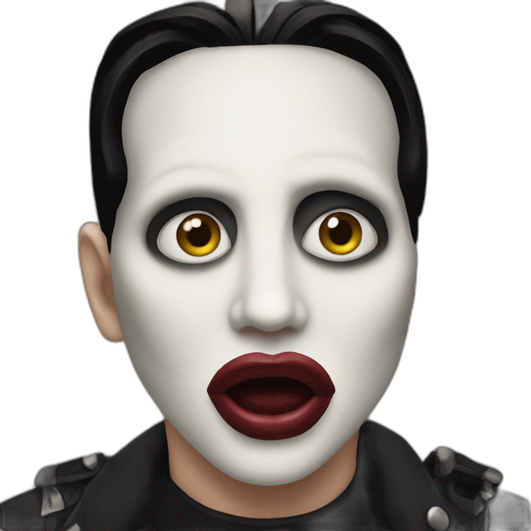 Marilyn Manson emoji