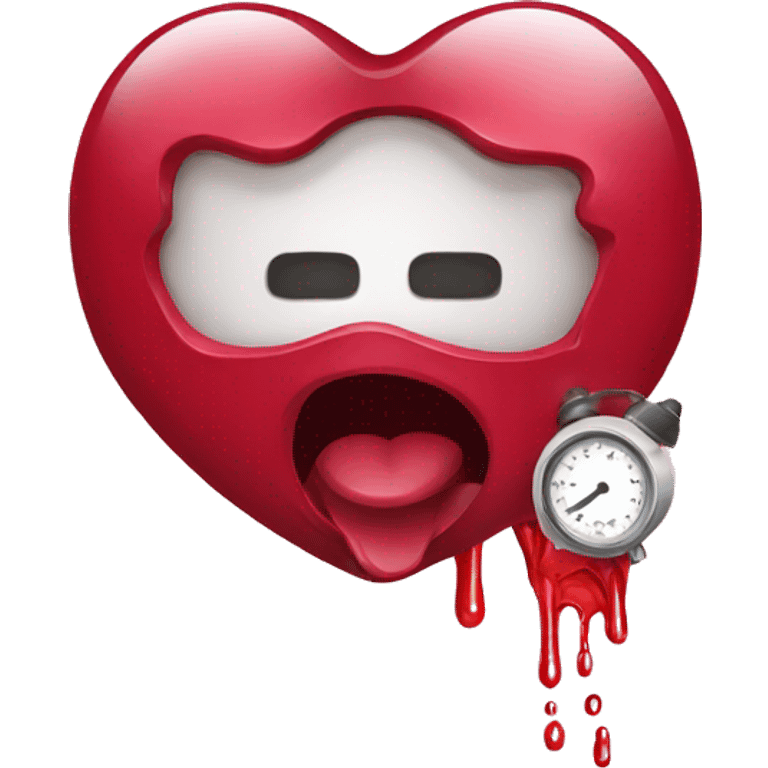 blood hypertension emoji