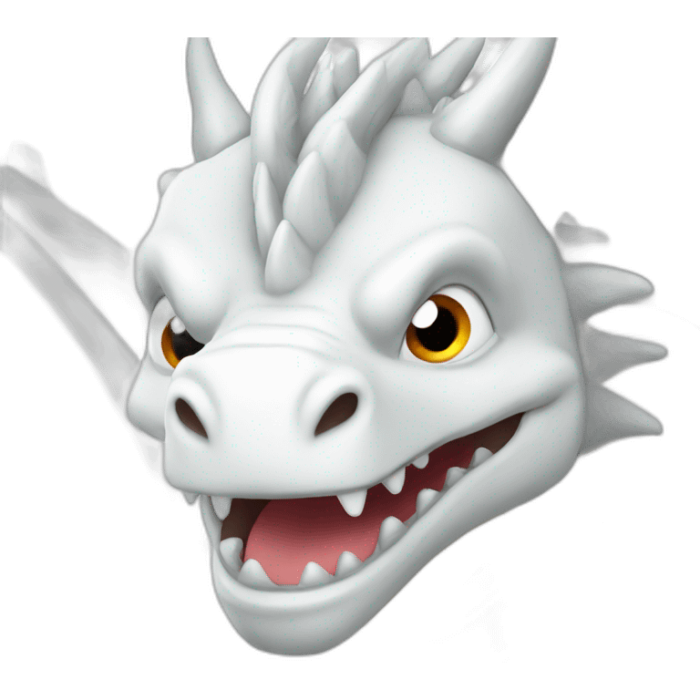 White dragon emoji